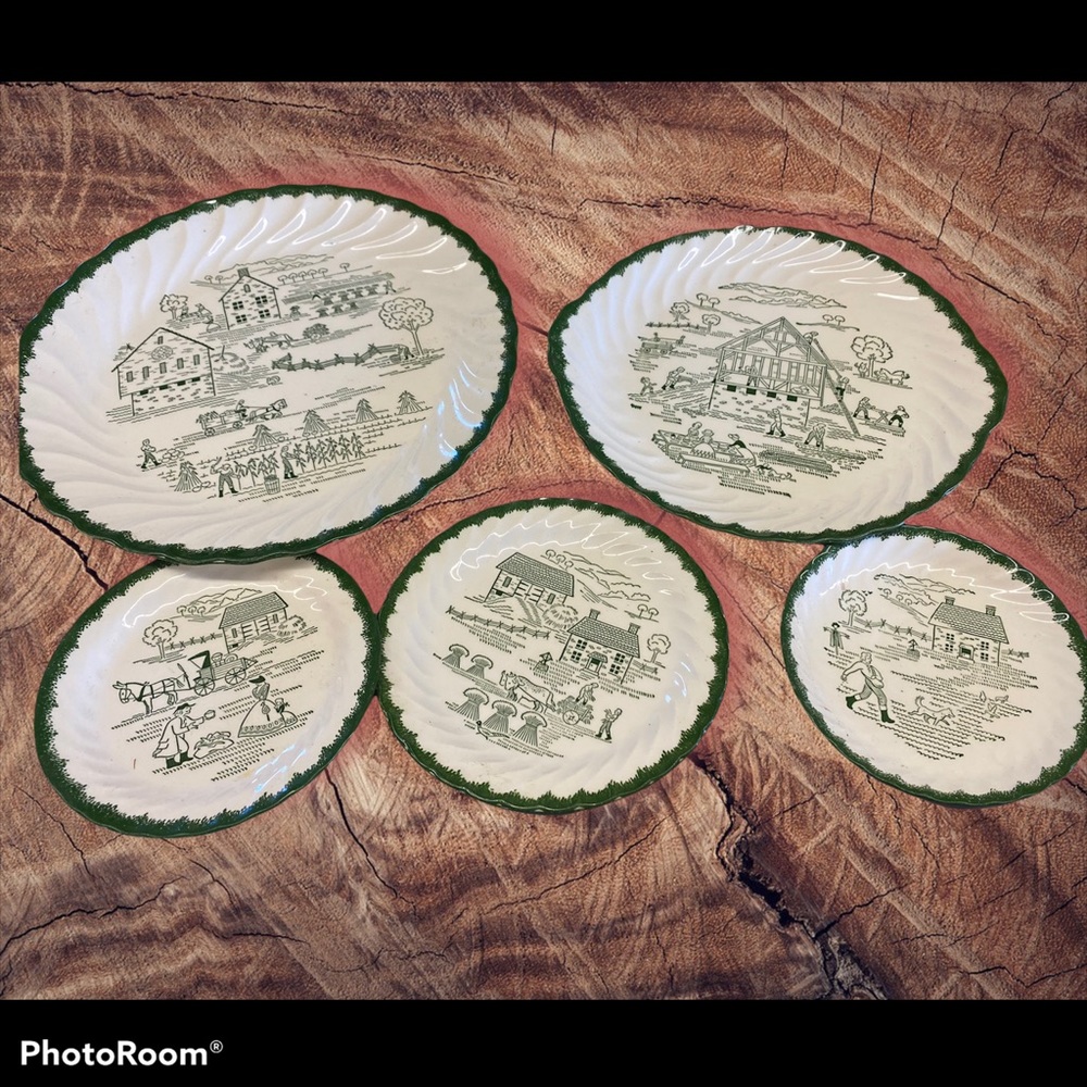 💚- Vintage China Royal USA Countryside